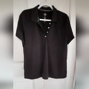 St. John's Bay 🍀 Top Woman black XXL